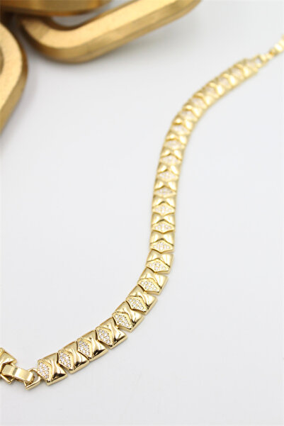 Mestore سوار شوبينج المرصع بالأحجار - ذهبي