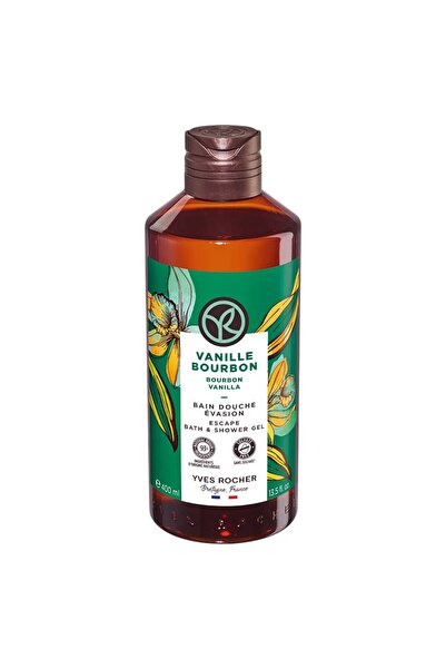 Yves Rocher , Vanille Bourbon, Cleansing, Shower Gel, All Skin Types, 400 ml