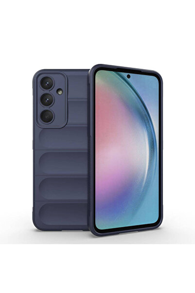 Giz Story حافظة لهاتف Galaxy A55 مصنوعة من مادة TPU المرنة بتصميم سطح خلفي مج...