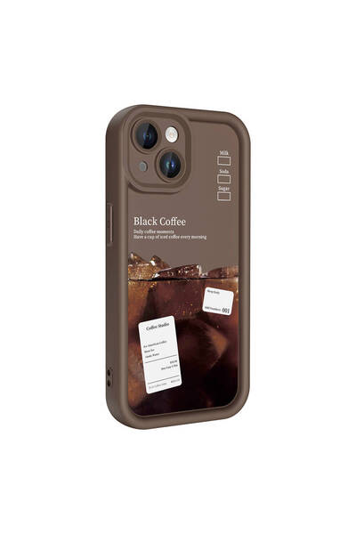 Giz Story حافظة آيفون 14 مع حماية للكاميرا وسطح خلفي مطبوع، غطاء فاخر من GZST...