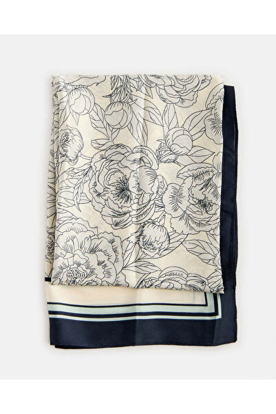 REDTAG Women Ivory Printed Scarf