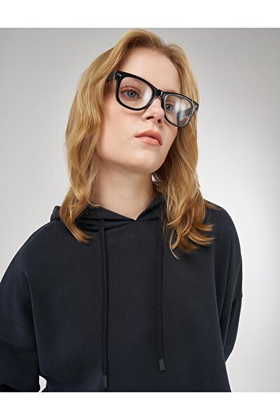 Kayra Set dublu cu detaliu glugă NEGRU 16009