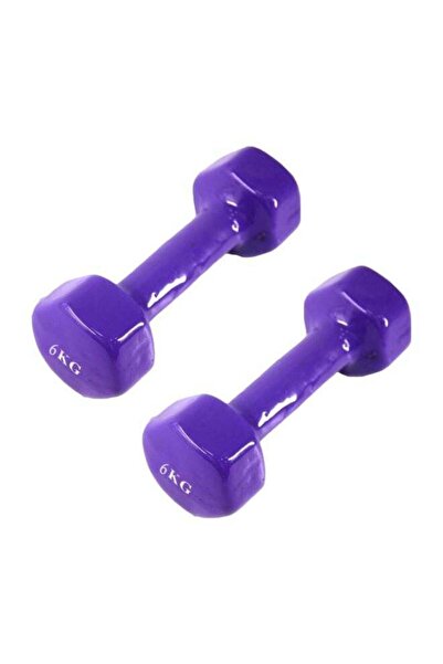 MAAS مجموعة دمبل مكونة من قطعتين، وزن كل قطعة 6 كجم