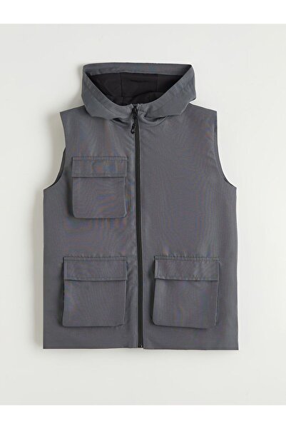 LC Waikiki Hooded Boy Vest