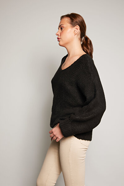 Nisan Foldable Sleeve Knitwear Sweater