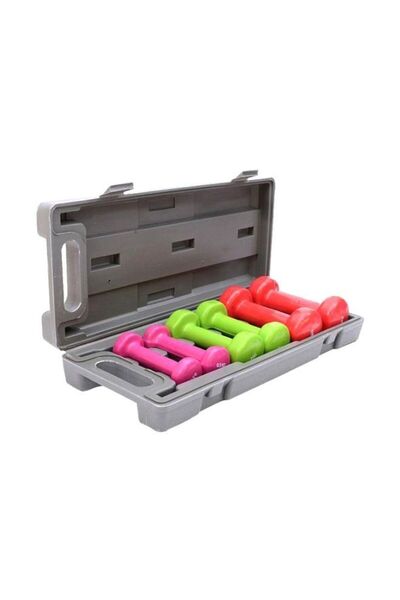 MAAS مجموعة دمبل من 6 قطع، وزن 10 كجم