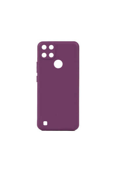 Giz Story حافظة ريلمي C21Y من السيليكون GZST - بنفسجي