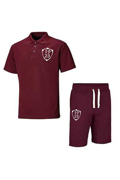 AWD Set Pantaloni și Tricou 1923, Burgundiu
