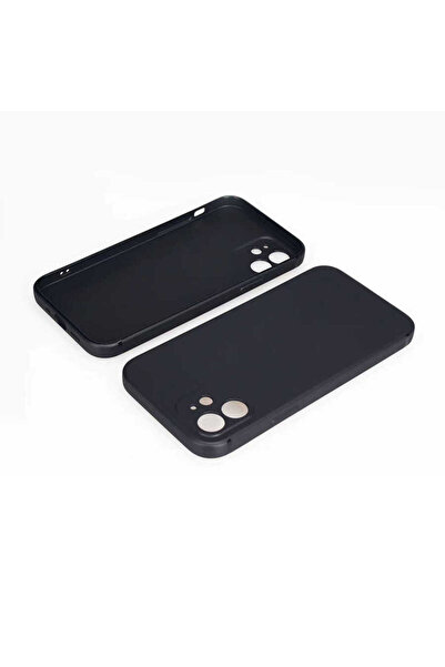 Giz Story آيفون 12 متوافق مع GZST Imax سيليكون-أسود