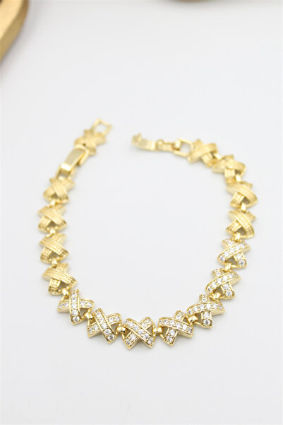 Mestore سوار شوبينج المرصع بالأحجار - ذهبي