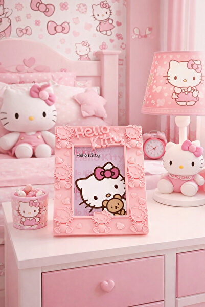 Angelphoto Hello Kitty Çerçeve 13x18 cm YJL7730 (Fotoğraf Dahildir)