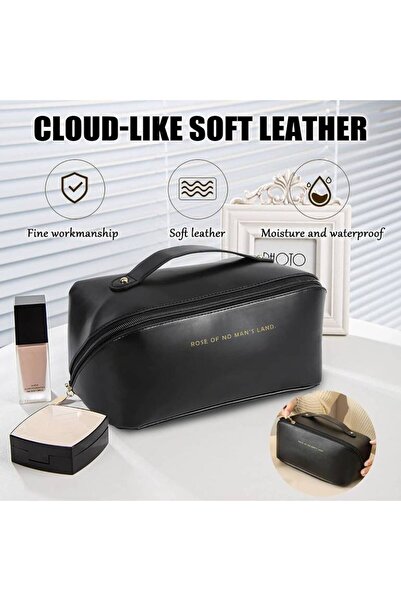 Assoda Large Multi-Compartment Leather Bag