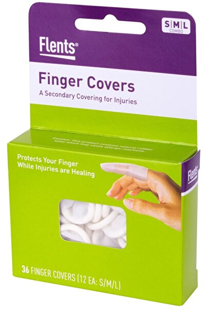 EzyCare Plus Finger Cots, 12 Pieces