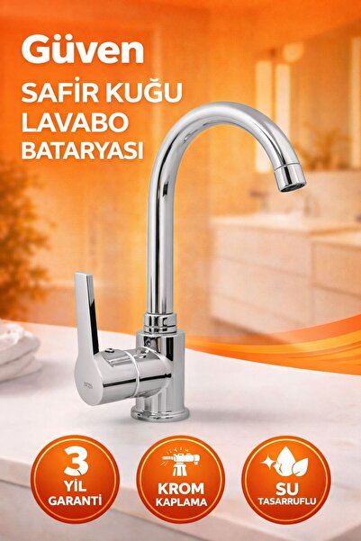 GÜVEN SAFİR KUĞU LAVABO BATARYASI