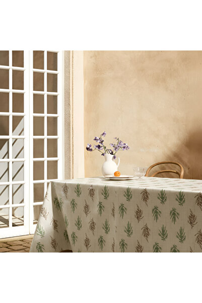 Willuxe Table Cover Tablecloth Dining Table Cover Stain Resistant Waterproof ...