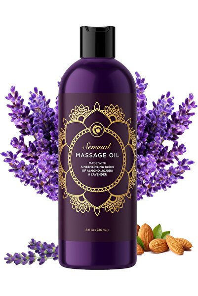 Maple Holistics زيت تدليك حسي - لافندر