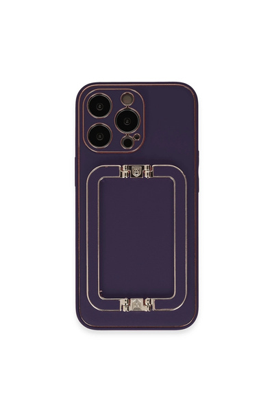 eco port غطاء حماية لهاتف آيفون 14 برو كوكو إليت - أرجواني غامق