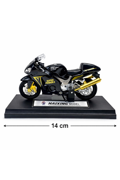 osman kızılkaya KZL Hayabusa GSX1300 1:18 Ölçek Standlı Model Motor