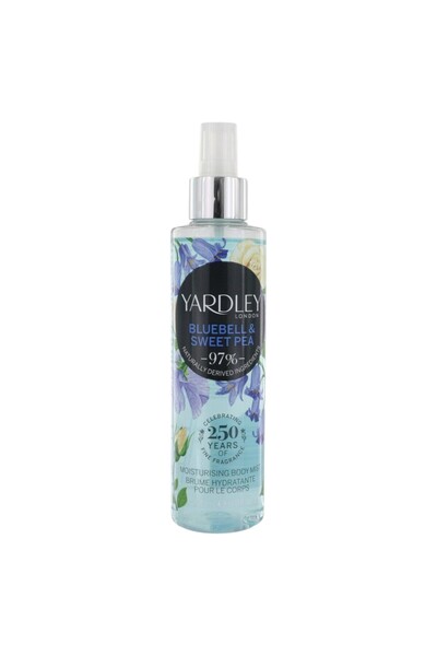 YARDLEY , Clopoțel și Mazăre dulce, Spray parfumat, Pentru femei, 200 ml