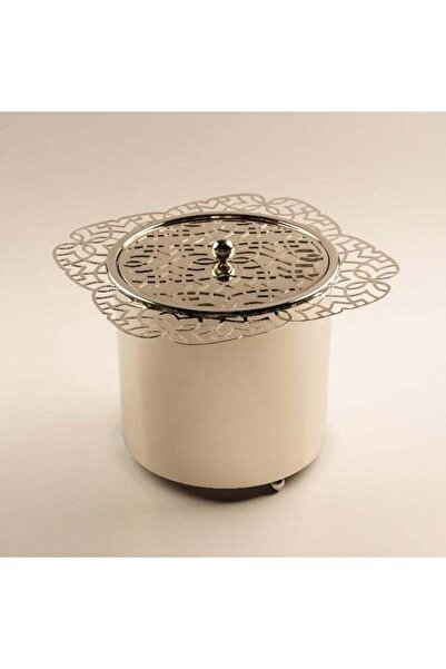 LA MESA Metal Food Server Large 26*26*20Cm, Gold