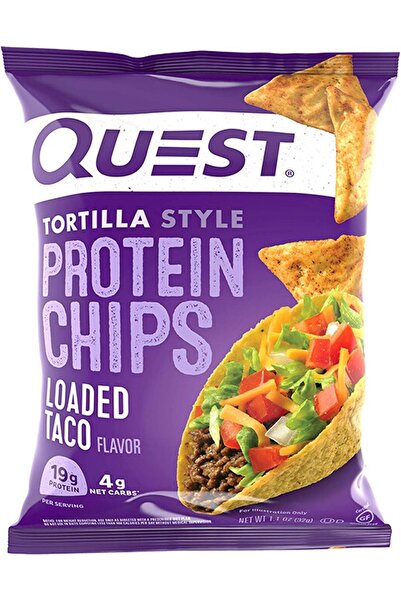 Quest Nutrition Loaded Taco Tortilla Style Protein Chips