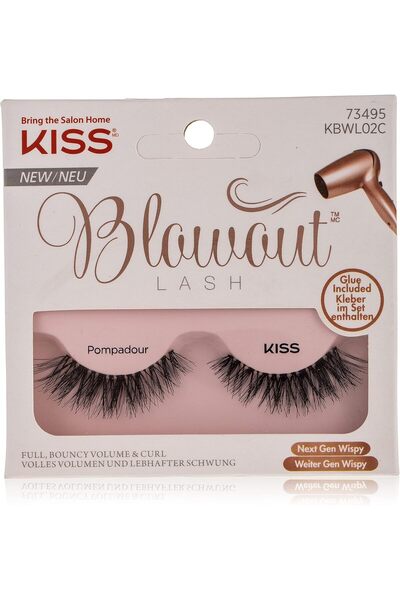 Kiss رموش بلو آوت للعين KBWL02C، بومبادور، زوج واحد