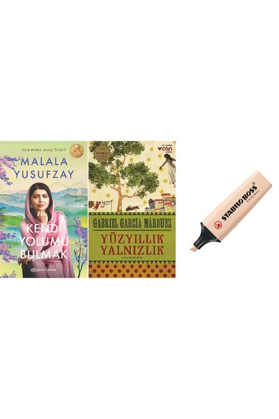 CAN Kendi Yolumu Bulmak + Yüzyıllık Yalnızlık 2 Kitap Set ( KALEM HD )