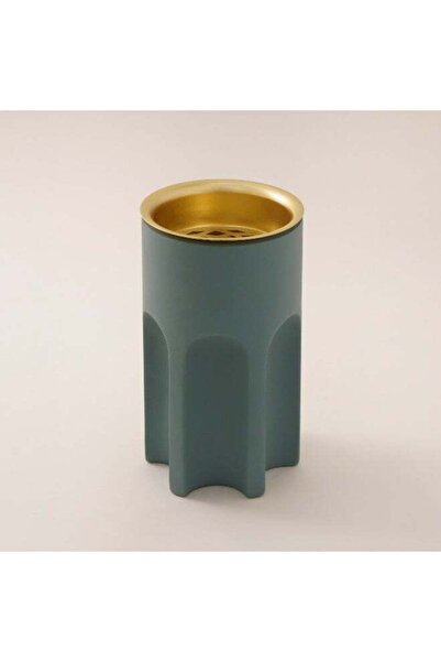 homez مبخرة عود سيراميك من مجموعة طيبة، لون أخضر