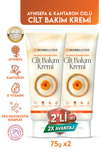 BioBellinda Doğal Aynısefa Vücut Kremi Nemlendirici Ve Besleyici Krem 75 gr (...