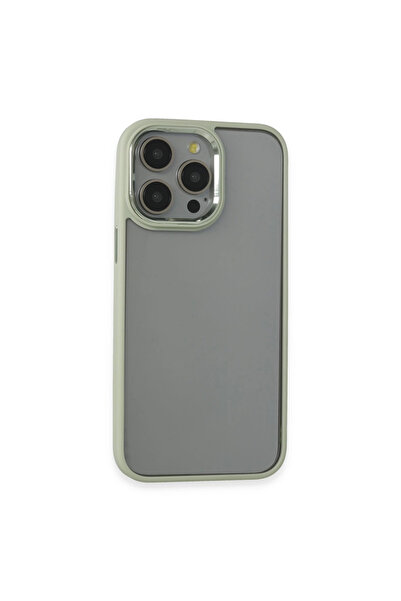 eco port جراب آيفون 14 برو ماكس باور سيليكون - أخضر