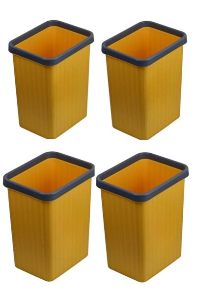 Generic 4-Piece Trash Can Set