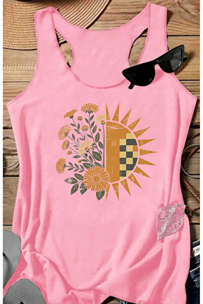 SUNFREE Retro Sun Printed Swimmer Women's T-Shirt