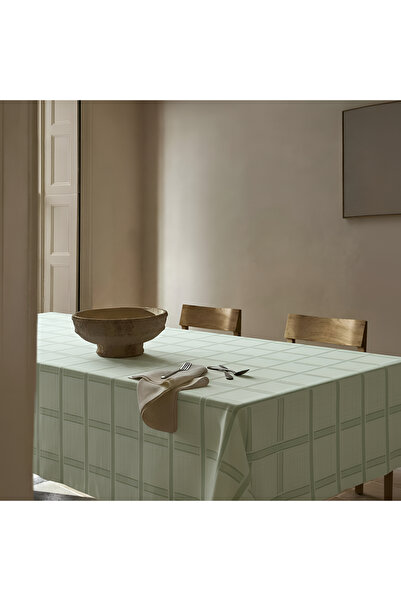 Willuxe Table Cover Tablecloth Dining Table Cover Stain Resistant Waterproof ...