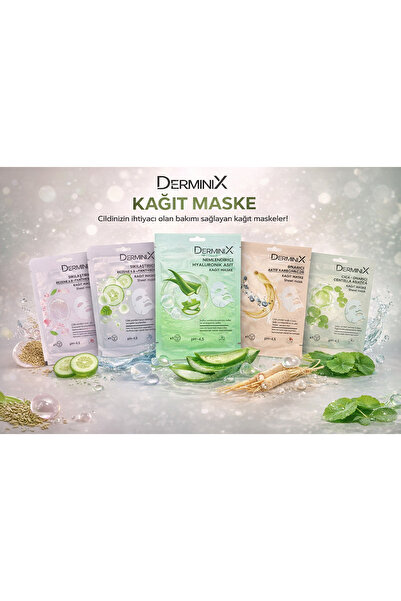 Derminix 5Lİ KAĞIT MASKE