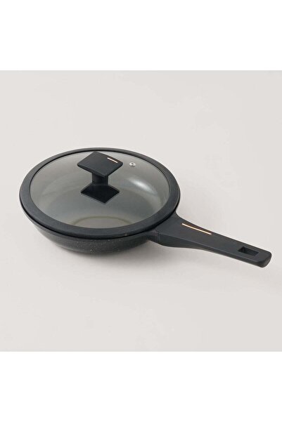 Alberto aluminum frying pan 1.8l, Black