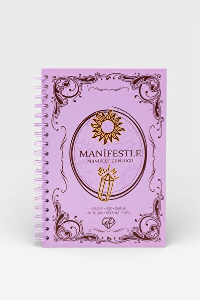 Gofeel Manifestle Daily Planning & Intention Notebook (Manifest Notebook)