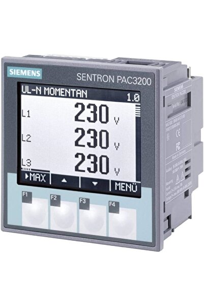 Siemens SENTRON PAC3200 Meter, Compression Terminals, AC/DC