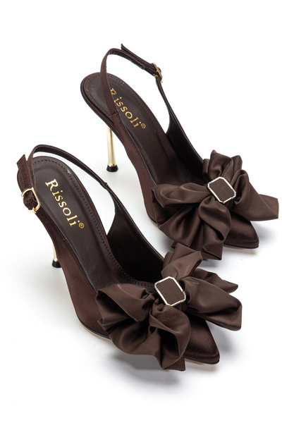 Alphus Hco Imported Buckle Stylish Women's Heeled Shoes