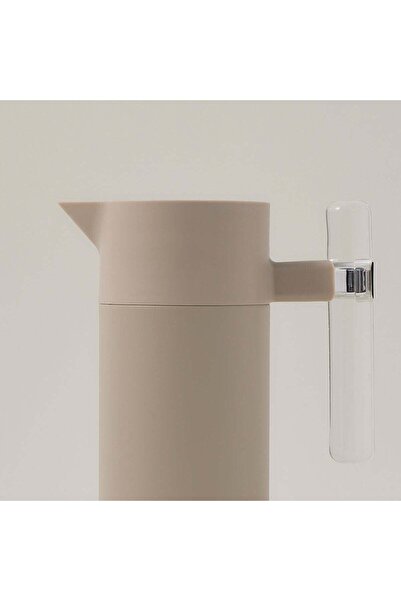 Dallaty Stainless Steel Vacuum Flask - 1200Ml - Beige