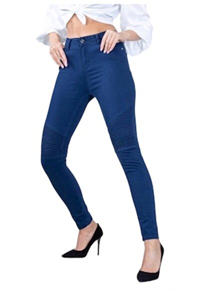 Gosse Women's Blue Lines Jeans