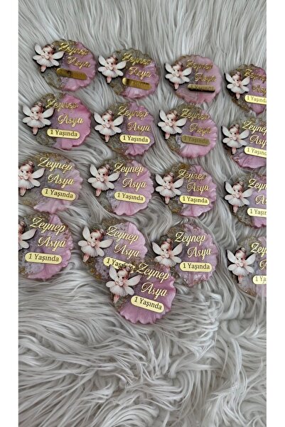 SHOOP Kişiye özel hazırlanmış epoksi dolap süsü magnet 10 adet