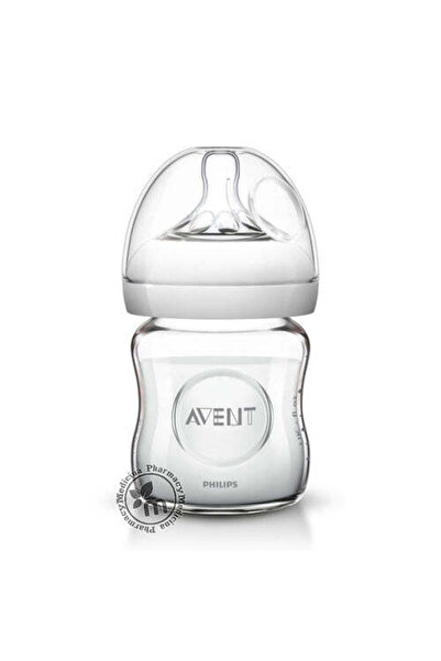 Philips Avent Natural 120ml Glass Nursing Bottle (0+ Months), 1 Piece