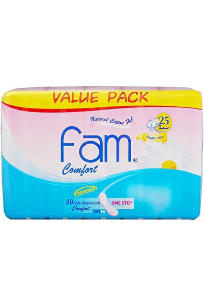 Fam Protect Feminine Pads from Fam One Step Natural Cotton, Maxi Thick, Ultra...