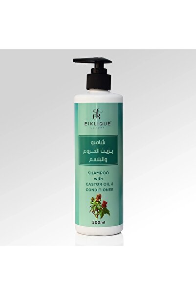 EIKLIQUE LUXURY Castor Oil Shampoo for Hair Growth & Scalp Nourishing | Stren...