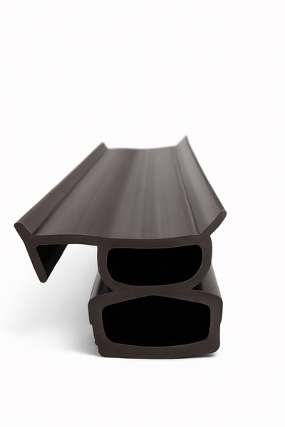 MAKPLASTİK FİTİL PROFİL P 164 Çelik Kapı Kasa Fitili 6 metre Kahverengi