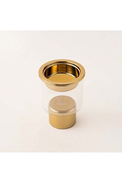 homez مبخرة عود من مجموعة أولفا، مصنوعة من المعدن الذهبي والزجاج، 9 × 15 سم