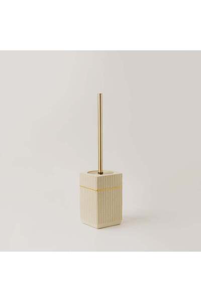 homez Sandstone Toilet Brush Holder, Beige
