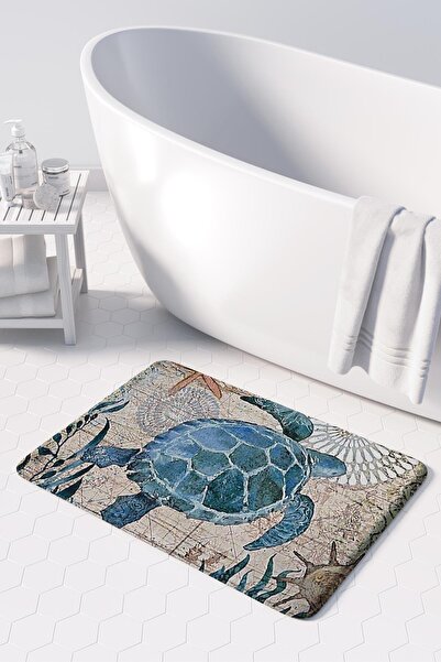 Monnhein Cute Design Microfiber Bath Mat, Non-Slip Base, End of the Series (5...