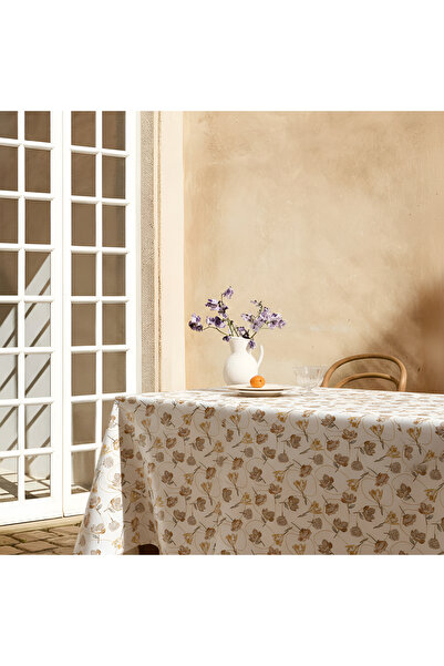 Willuxe Table Cover Tablecloth Dining Table Cover Stain Resistant Waterproof ...