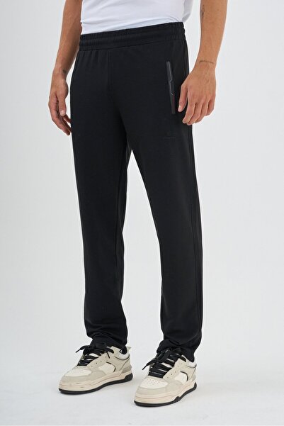 Shooter Sportswear Black Seasonal Men's Sweatpants Comfortable Fit with Zippe...